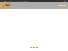 Tablet Screenshot of livellohotel.com